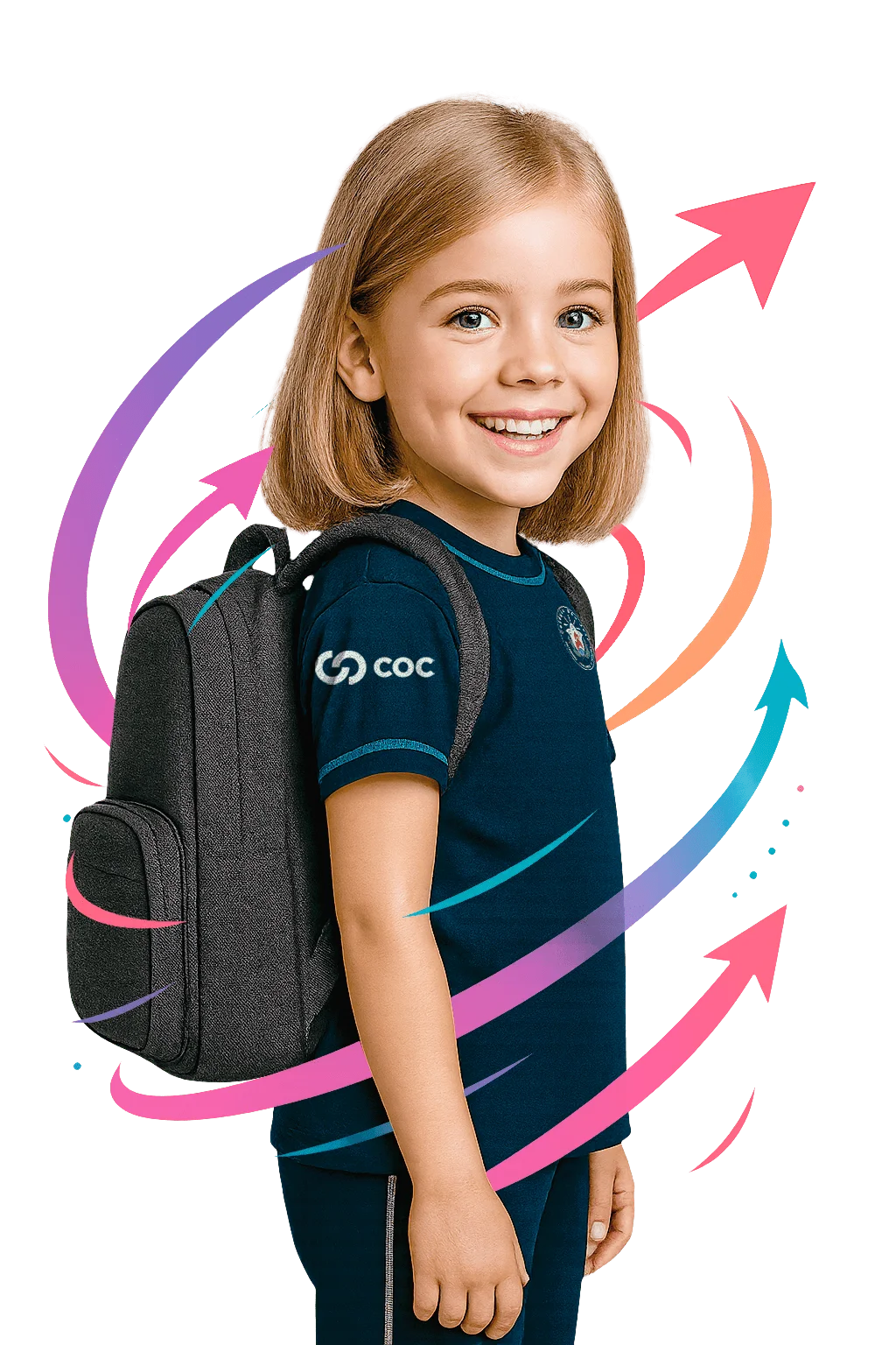 Estudante 2 com mochila